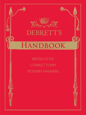 cover image of Debrett's Handbook